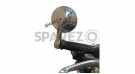 Royal Enfield Meteor and Classic Reborn 350 Bar End Mirrors with Mounts Chrome - SPAREZO
